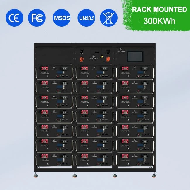 100kWh 200kWh 300kWh HV Energy Storage Battery Cabinets Solar Charger